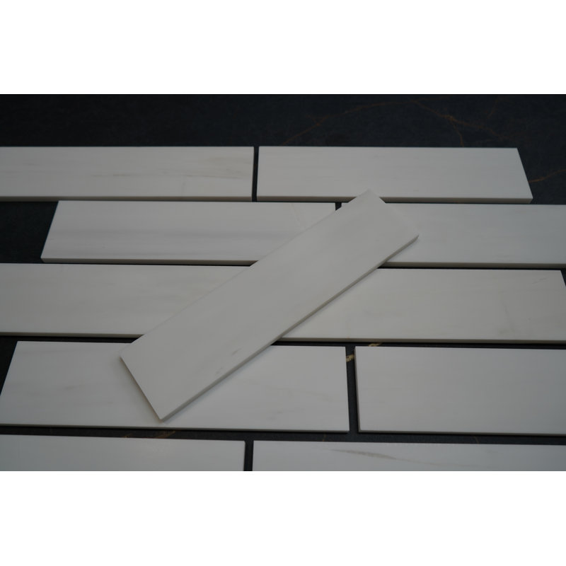 Bianco Dolomite 3 x 12 brillant