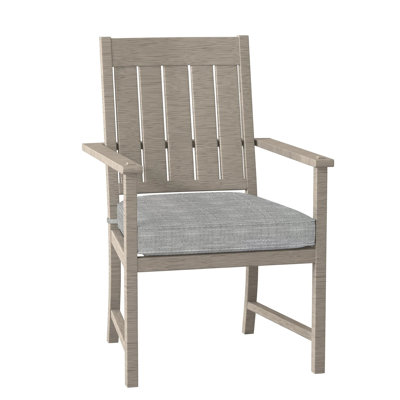 Croquet Patio Dining Armchair with Cushions