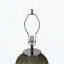 Lampe de table en verre D18x28,5 "
