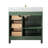 36 " W Freestanding Standard Free Standing 1 Single Vanity Bathroom Vanity With Marble Top-1960852737