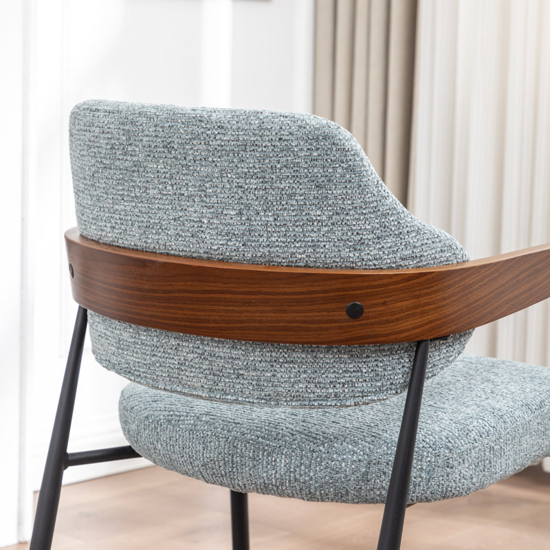 Devane Upholstered Dining Chair, Blue