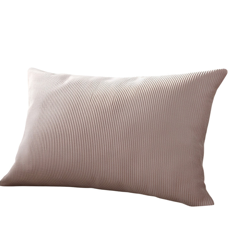Vertical Ribbed Texture Pillow