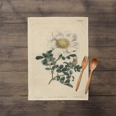 Macartney's Rose - Botanical Tea Towel