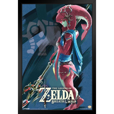 Legend of Zelda Breath of the Wild Vah Ruta Video Game Gaming - Single Picture Frame Print -  Poster Foundry, 1092677