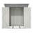 6 ft. W x 4 ft. D Lean-To Metal Storage Shed
