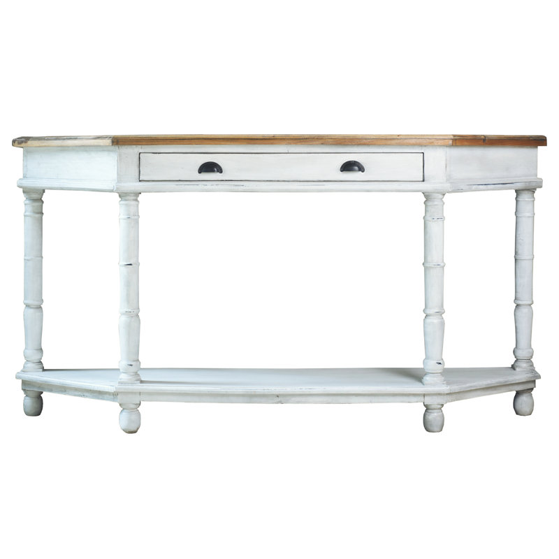 Console en bois massif 72 "