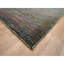 Tapis oriental gris anthracite, moderne, noué à la main 10 pi 2 po x 13 pi 10 po, laine et soie, velours doux ton sur ton, oriental