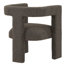 Chaise d'appoint rembourrée Slater Boucle-1449335475