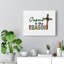 Jesus Is The Reason Cross - Wrapped Canvas Print-1788655498