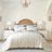 Scallop Edge 100% Cotton Quilt Set-116732106-116732105