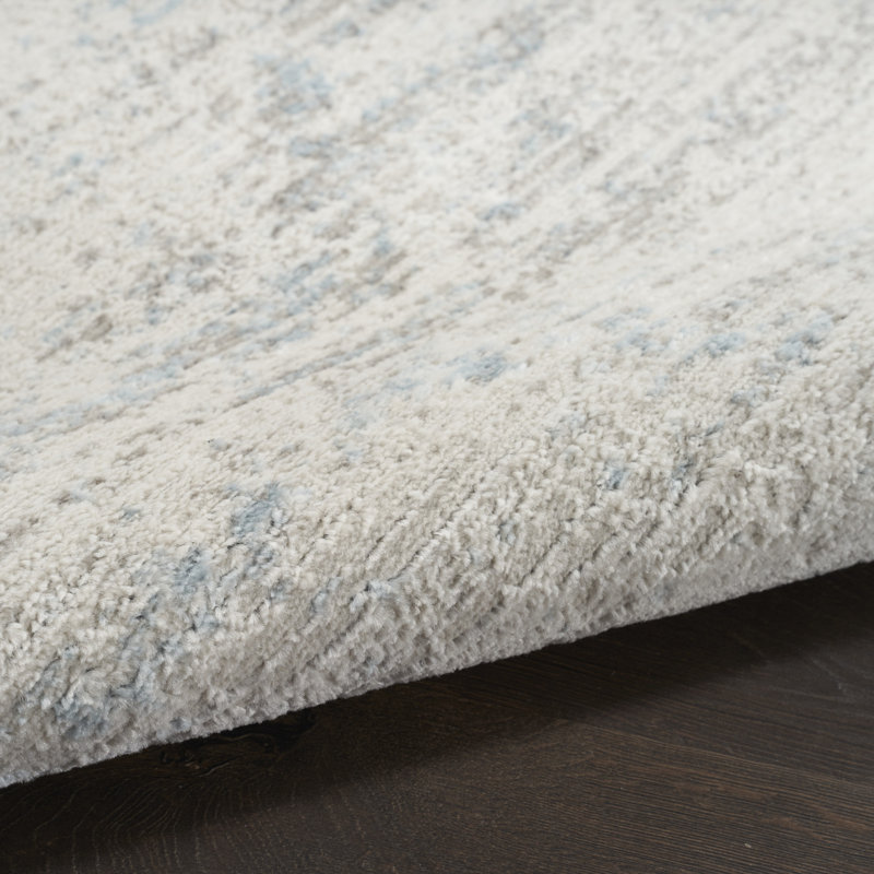 Calvin Klein Captivating Grey Beige Modern Indoor Rug, Rectangle 5'3" x 7'3"