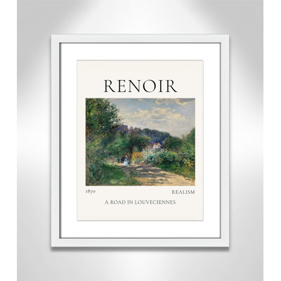 Old Masters Collection "A Road in Louveciennes" Print