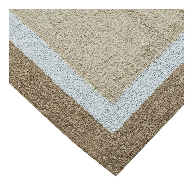 Tapis de bain en coton touffeté, L 30 po x l 20 po