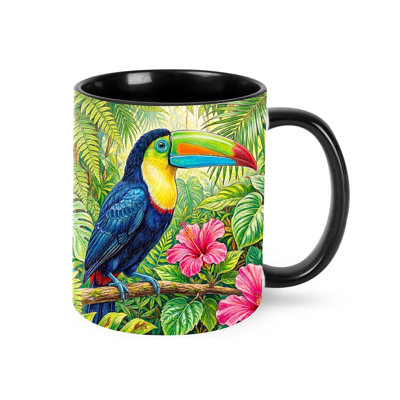 Toucan Coffee Mug 11oz Ceramic Cup
