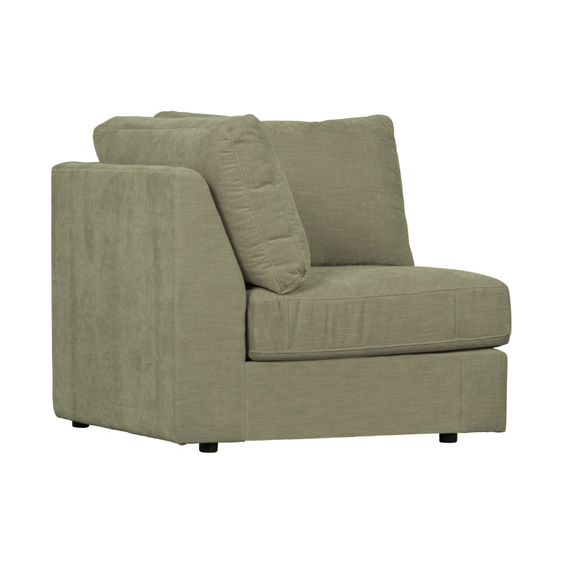 3 Seater Sectional, Green