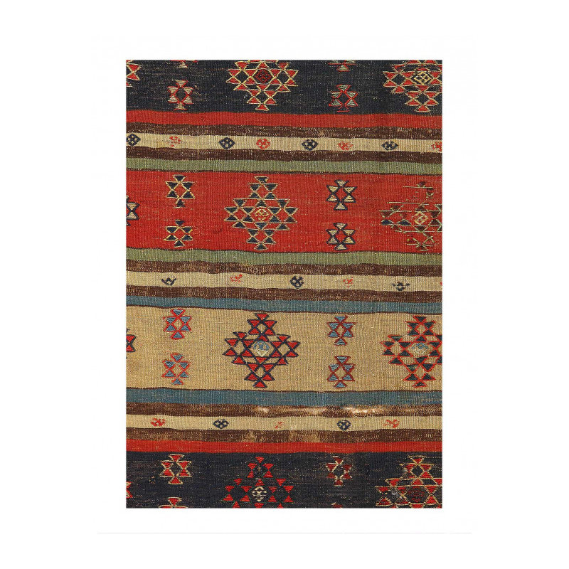 Fine Antique Turkish Kilim 3'3"X 8'3"