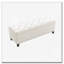 Banc de rangement en lin capitonné-715708959