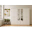 Ambach 6 Door Manufactured Wood Wardrobe