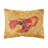Lobster Outdoor Reversible Throw Pillow