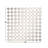Metal Geometric Room Wall Mirror with Grid Pattern