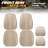 Front Row Seat Covers Universal Waterproof Polyester For Cars Suvs Trucks Airbag Compatibility​​-117805690