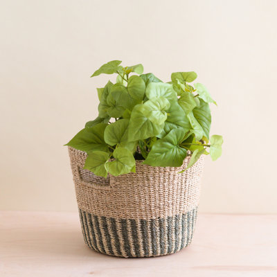 Grey Tapered Basket