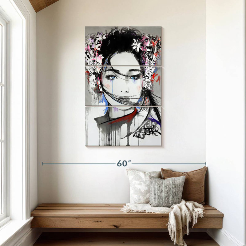 Leisha Yin, 45" H x 28" W