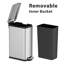 Ensemble de poubelles de cuisine, poubelles en acier inoxydable 7,92 gallons et 1,59 gallons