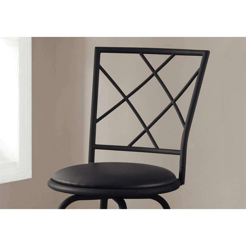 Ensemble élégant de 2 tabourets de bar pivotants avec des matériaux de qualité supérieure et un design polyvalent