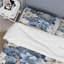 Mystical Blue Botanics Floral Ballet I - Ensemble de housse de couette à motif floral-1080616944