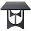 Dawna 78" Solid Wood Trestle Dining Table-1205391706