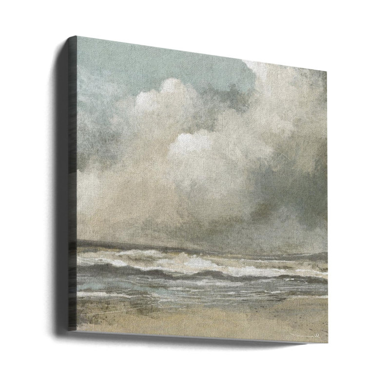 Plage brumeuse