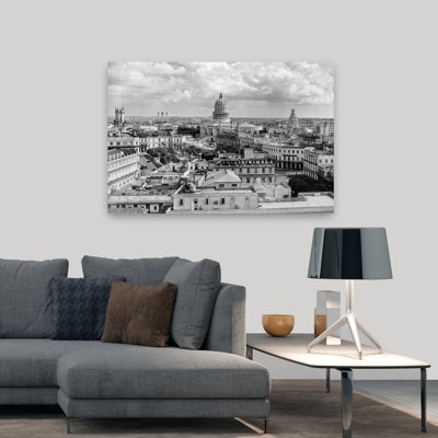 1930S 1940S View From Sevilla Hotel Of Capitol Building Skyline Of Havana Cuba Classic Retro Vintage Tropical Urban Art