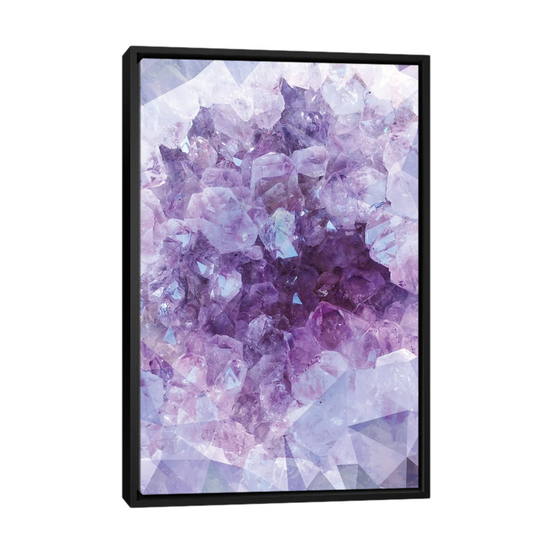 Cristal de pierres précieuses par Emanuela Carratoni - Giclée sur toile tendue avec châssis, H 26 po x l 18 po x P 1,5 po