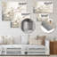 Décoration murale blanche en botanique Elegance III - Abstract Botanicals-992735901