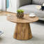 table basse emboîtable, table basse de style médiéval-moderne, avec placage de grain de bois, ensemble de tables basses rondes et d'appoint classiques, salon simple, table de centre de bureau-1767543493-1767543495