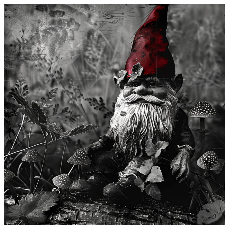 Rideaux de fenêtre Gnome, 50 po x 92 po - 1 panneau, Transparent