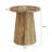 Farmhouse Round End Table with Octagonal Base