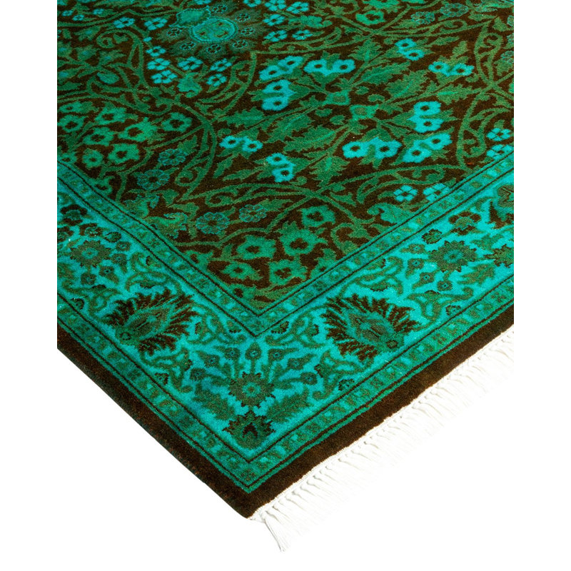 Fine Vibrance One-of-a-Kind 2' 7" x 8' 7" Hand Knotted Area Rug