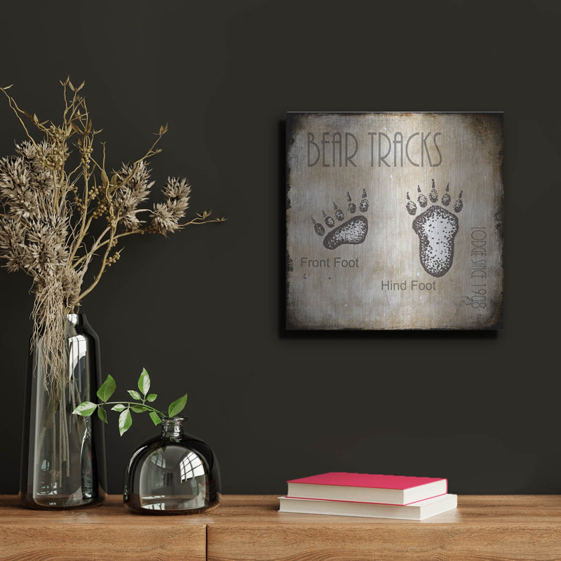 "Moose Lodge 2 Bear Tracks 2" par Lightbox Journal, H 12 po x l 12 po