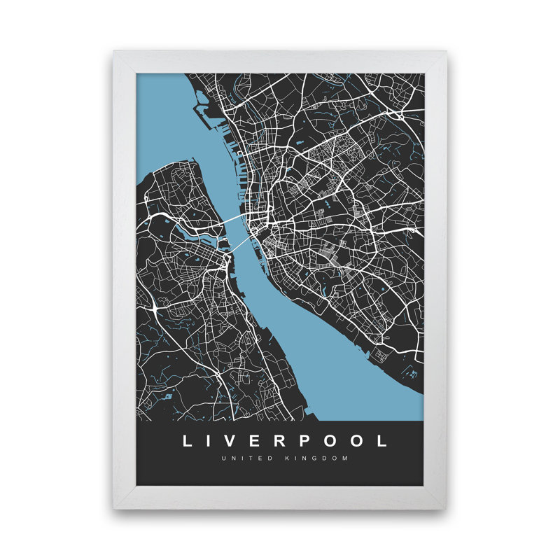 Liverpool II - Print, White Paper, 34cm H x 25cm W x 3cm D