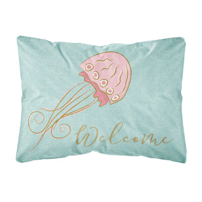  Coussin décoratif intérieur / extérieur Jelly Fish Welcome