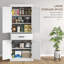 Armoire de cuisine Farmhouse avec 4 portes de grange
