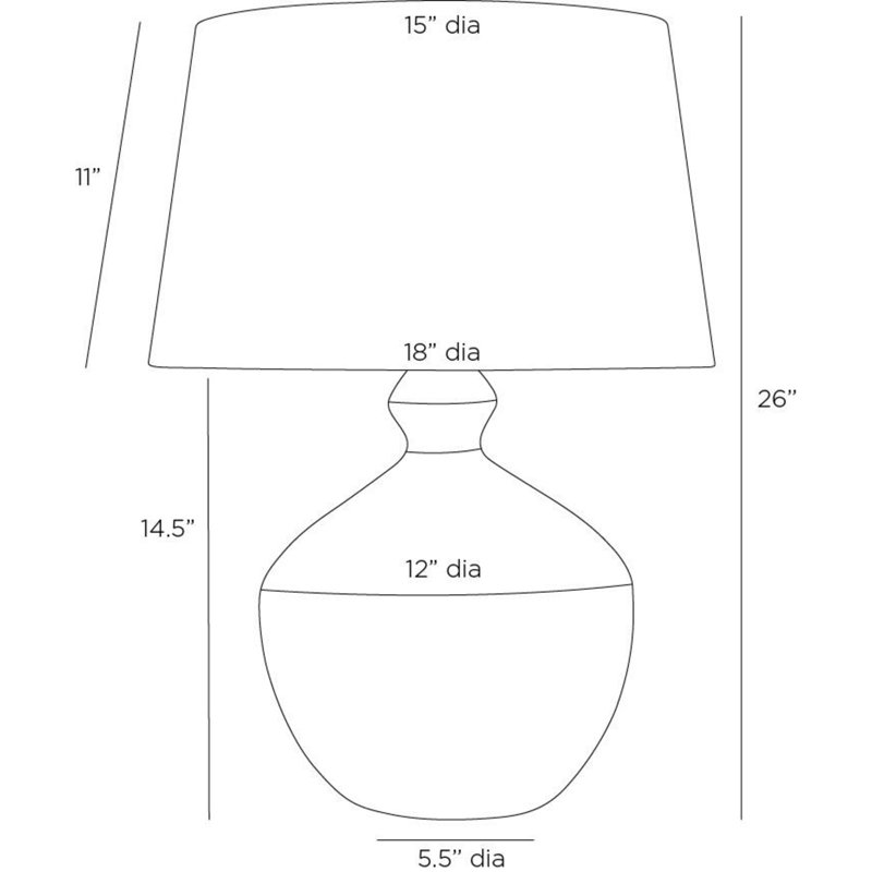 Clementine Lamp