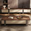 Table basse simple en bois massif-107659492