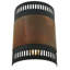 Elements Copper Flush Mounted Sconce