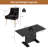 Magallanes 6-Person Extendable Table Dining Set with Velvet Dining Chair-1814485629-1814485569