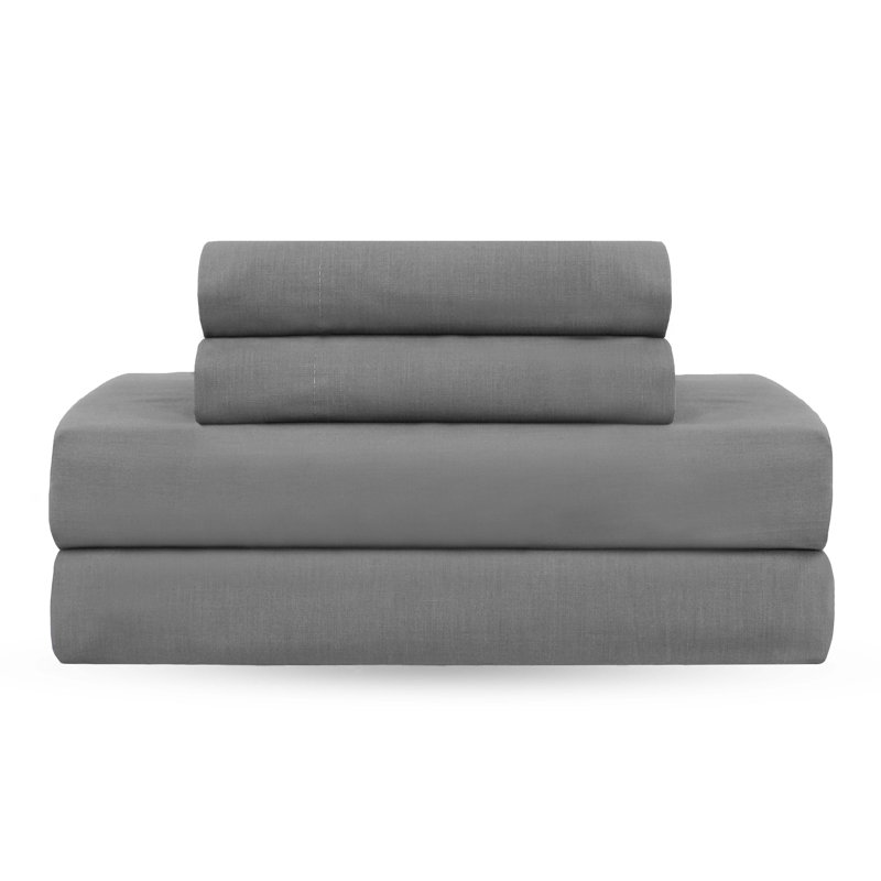 Martex 225 Thread Count Bed Sheets Light Weight, Soft Breathable Sheets, Brushed Cotton Rich Blend, Secure Fit, Wrinkle Resistant, Durable, Easy Care & Comfy Sheets