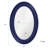 Busey Ribbed Oval Framed Accent Mirror-517196532