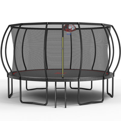 Trampoline citrouille